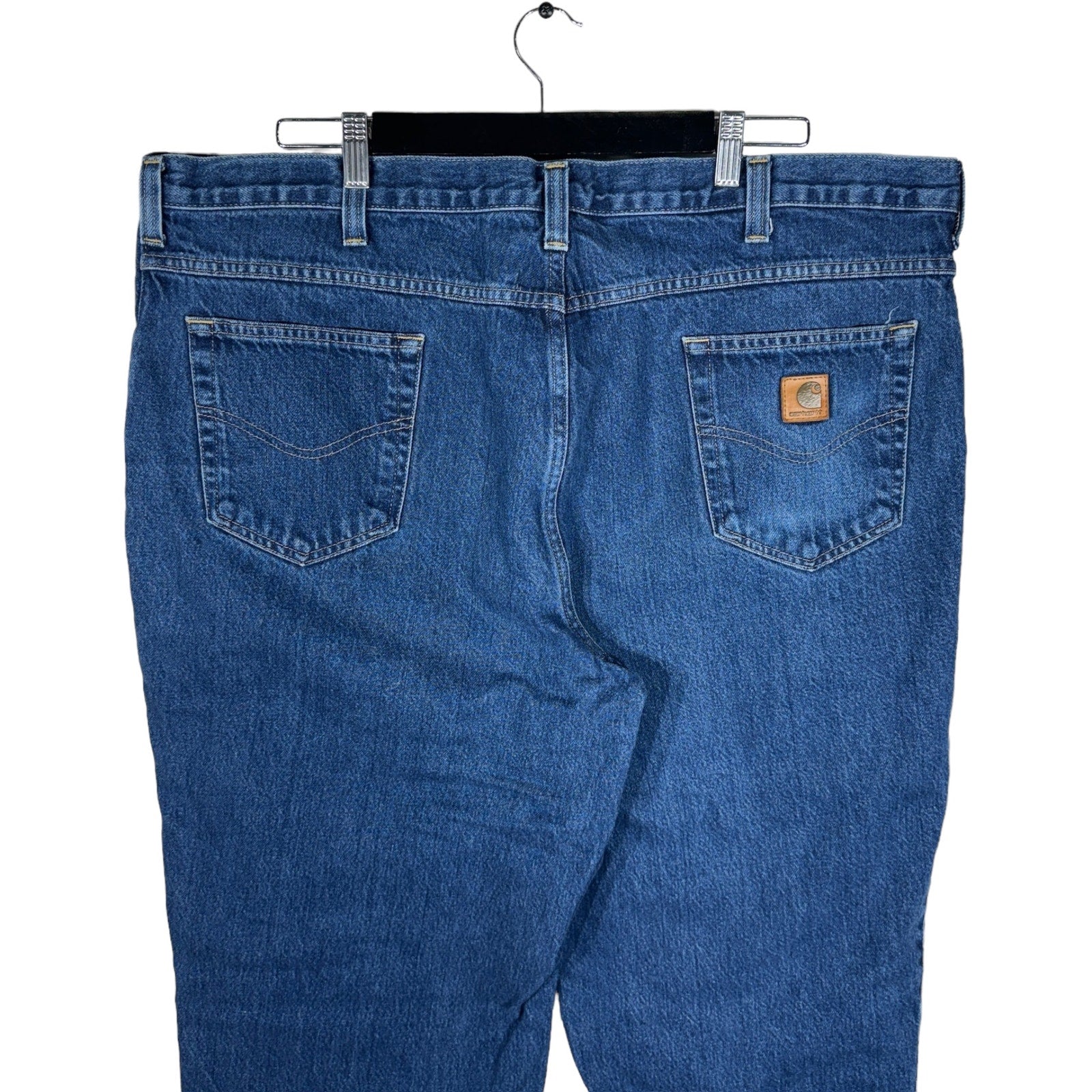 Collection of Carhartt Denim Straight Leg Relaxed Fit Jeans in a gallery layout