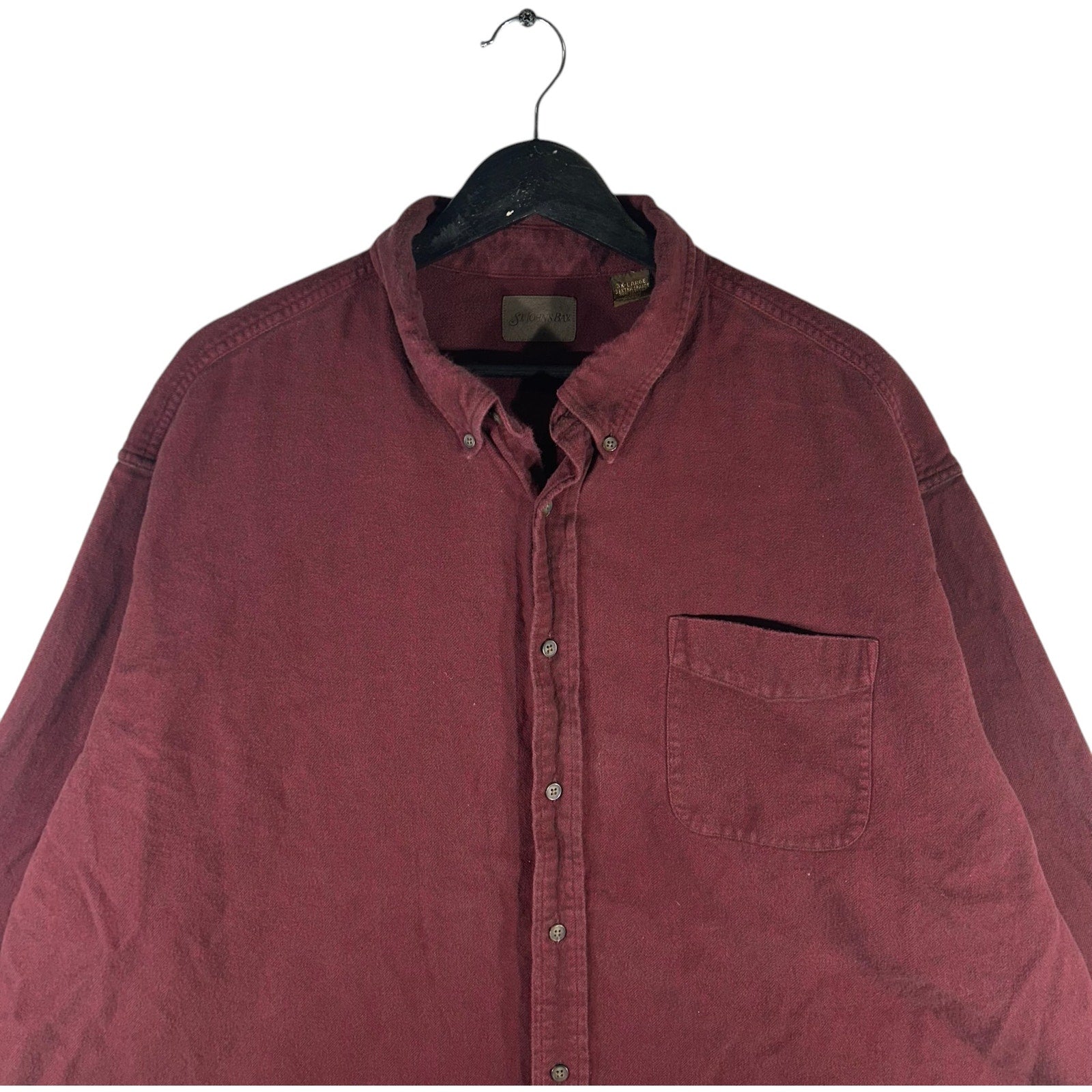 Collection of St. John's Bay Long Sleeve Button Up in a gallery layout