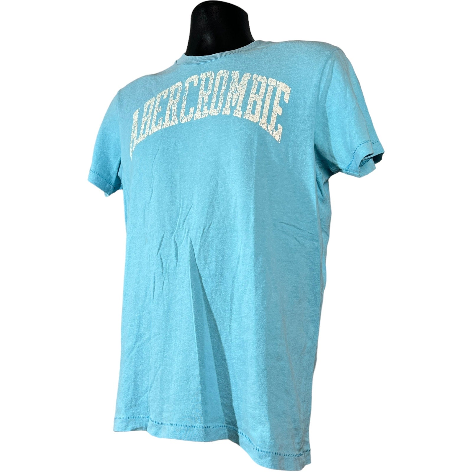 Collection of Abercrombie & Fitch Arch Logo Tee in a gallery layout