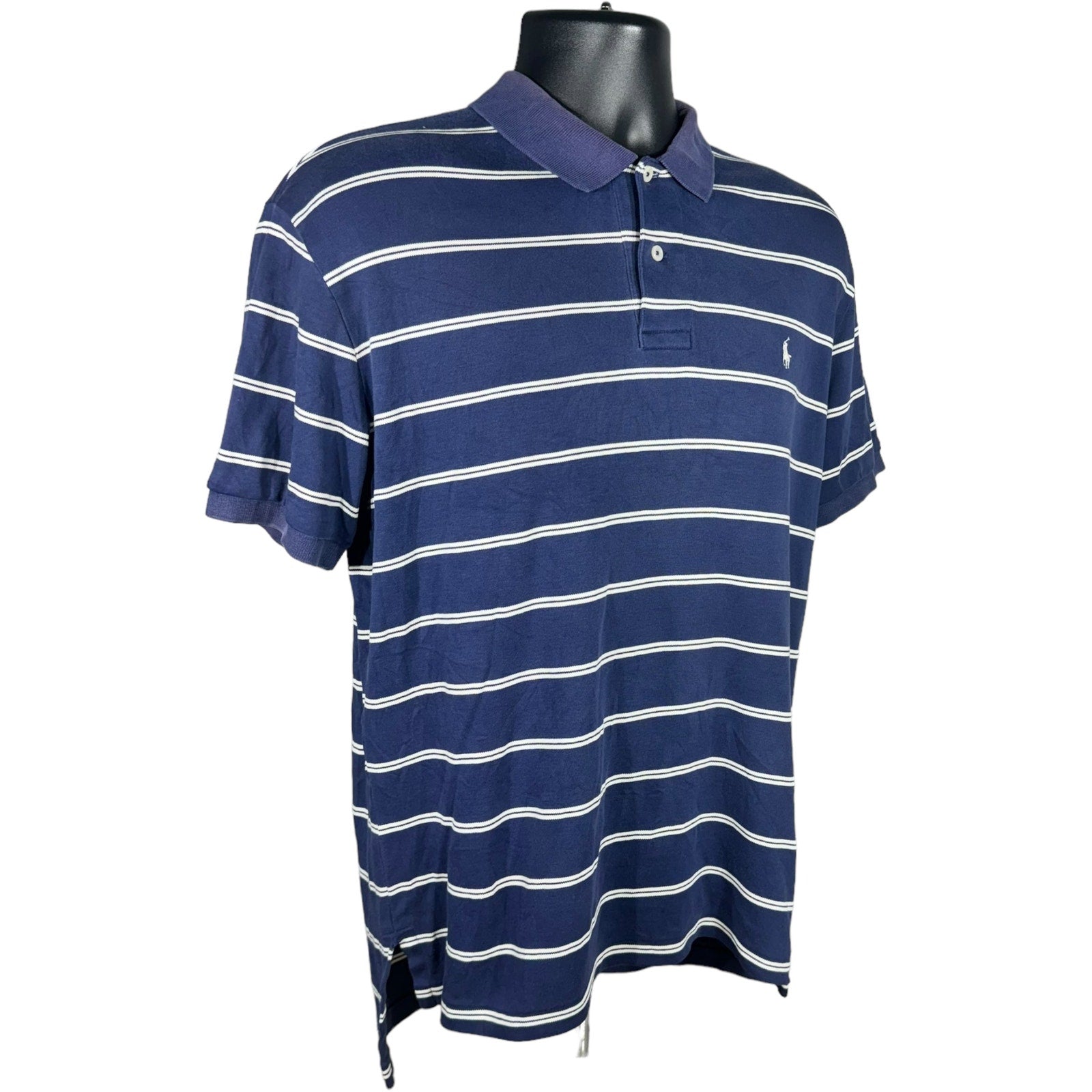 Collection of Polo Ralph Lauren Striped Short Sleeve Polo in a gallery layout