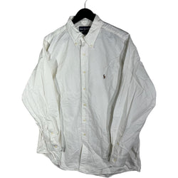 Collection of Ralph Lauren Long Sleeve Button Down Dress Shirt in a gallery layout