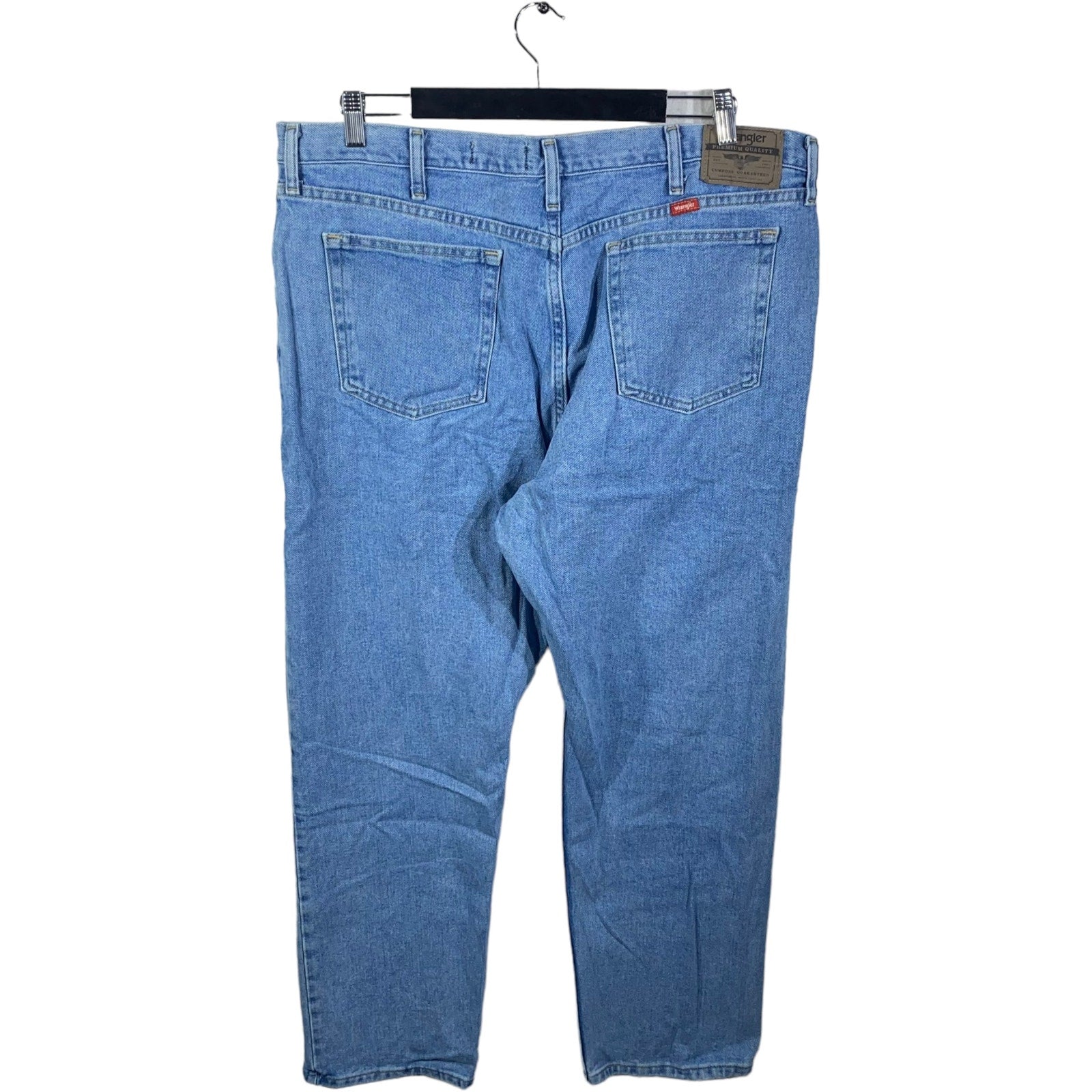 Collection of Wrangler Zip Fly Straight Leg Denim Pants in a gallery layout