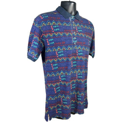 Collection of Arizona Jean Company Abstract Graphic Short Sleeve Polo in a gallery layout