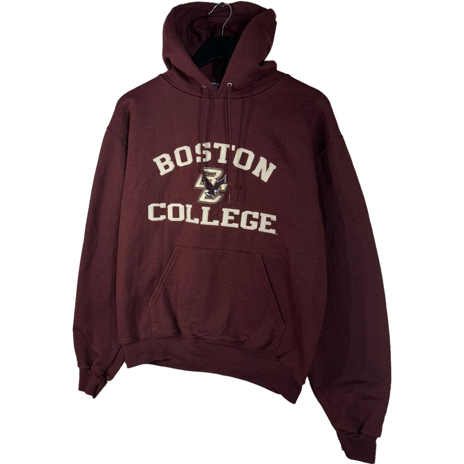 Collection of Boston College Champion Pullover Hoodie in a gallery layout