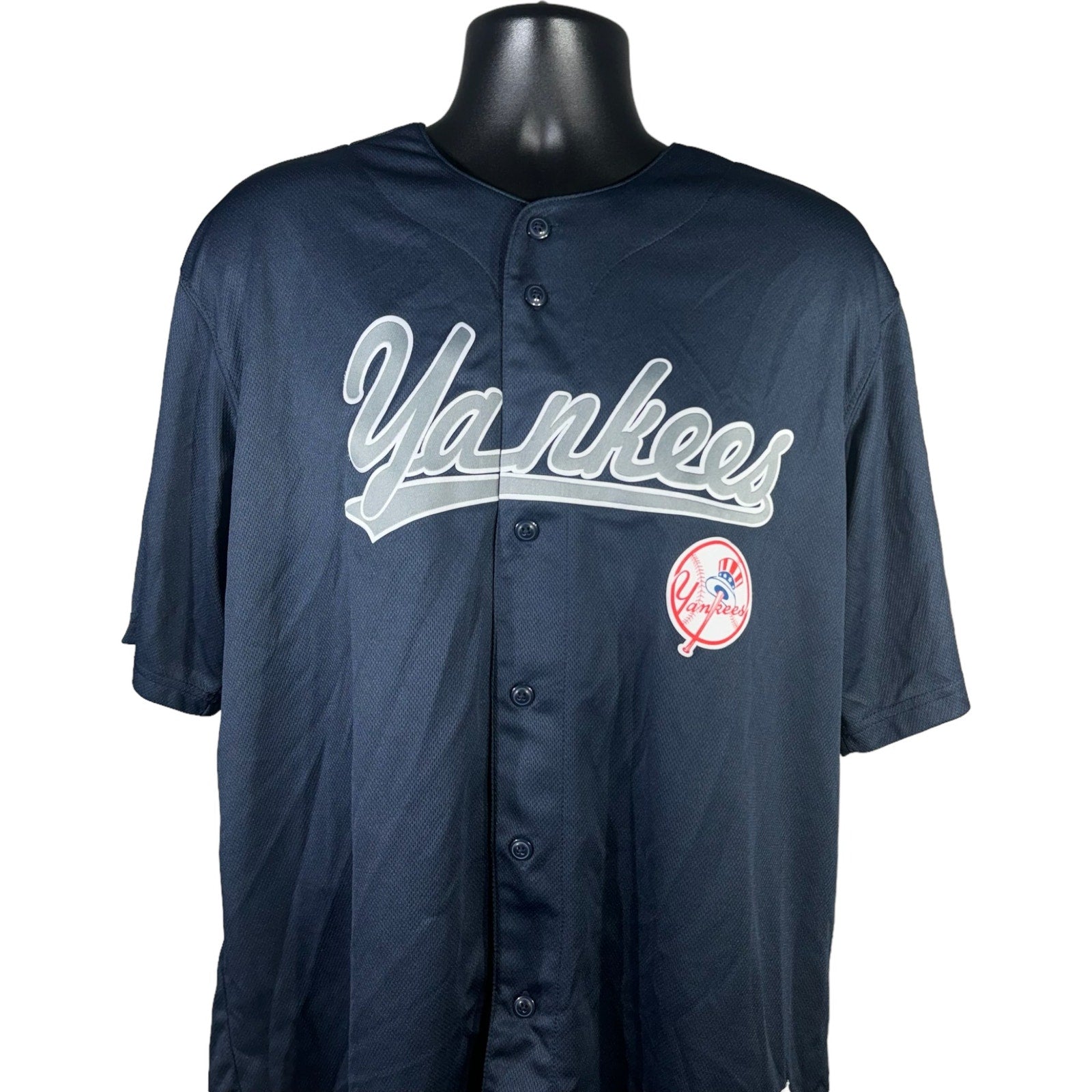 Collection of New York Yankees Spellout MLB Jersey in a gallery layout