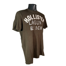 Collection of Hollister "Laguna Beach" Patch Spellout Tee in a gallery layout