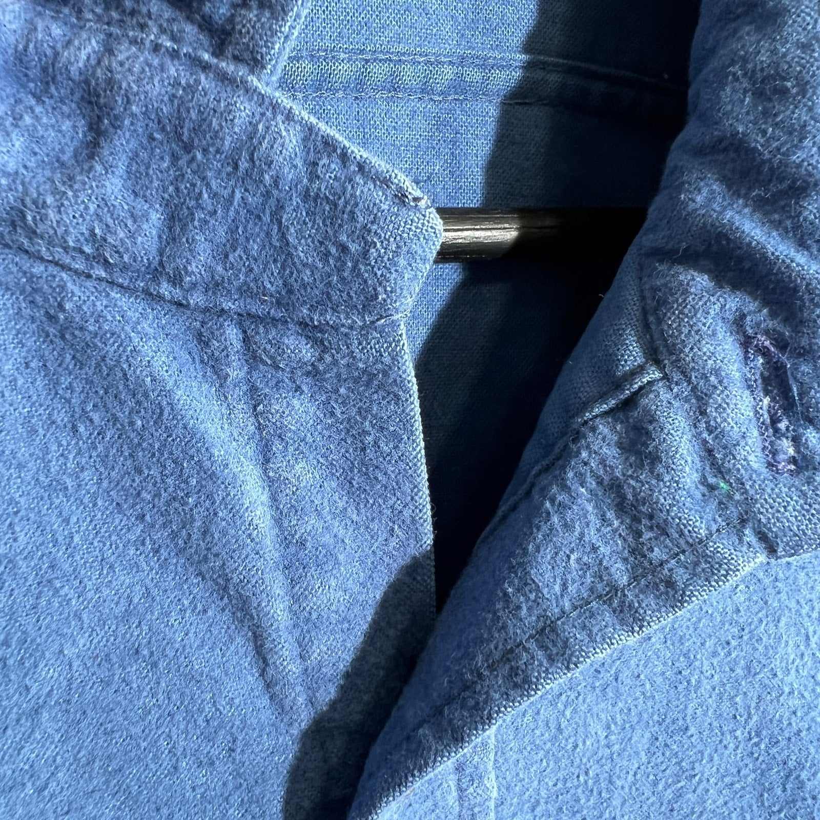 Collection of Vintage L.L. Bean Chamois Cotton Button Up Flannel in a gallery layout