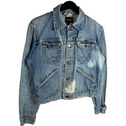 Collection of Vintage Wrangler Button Down Denim Jacket in a gallery layout