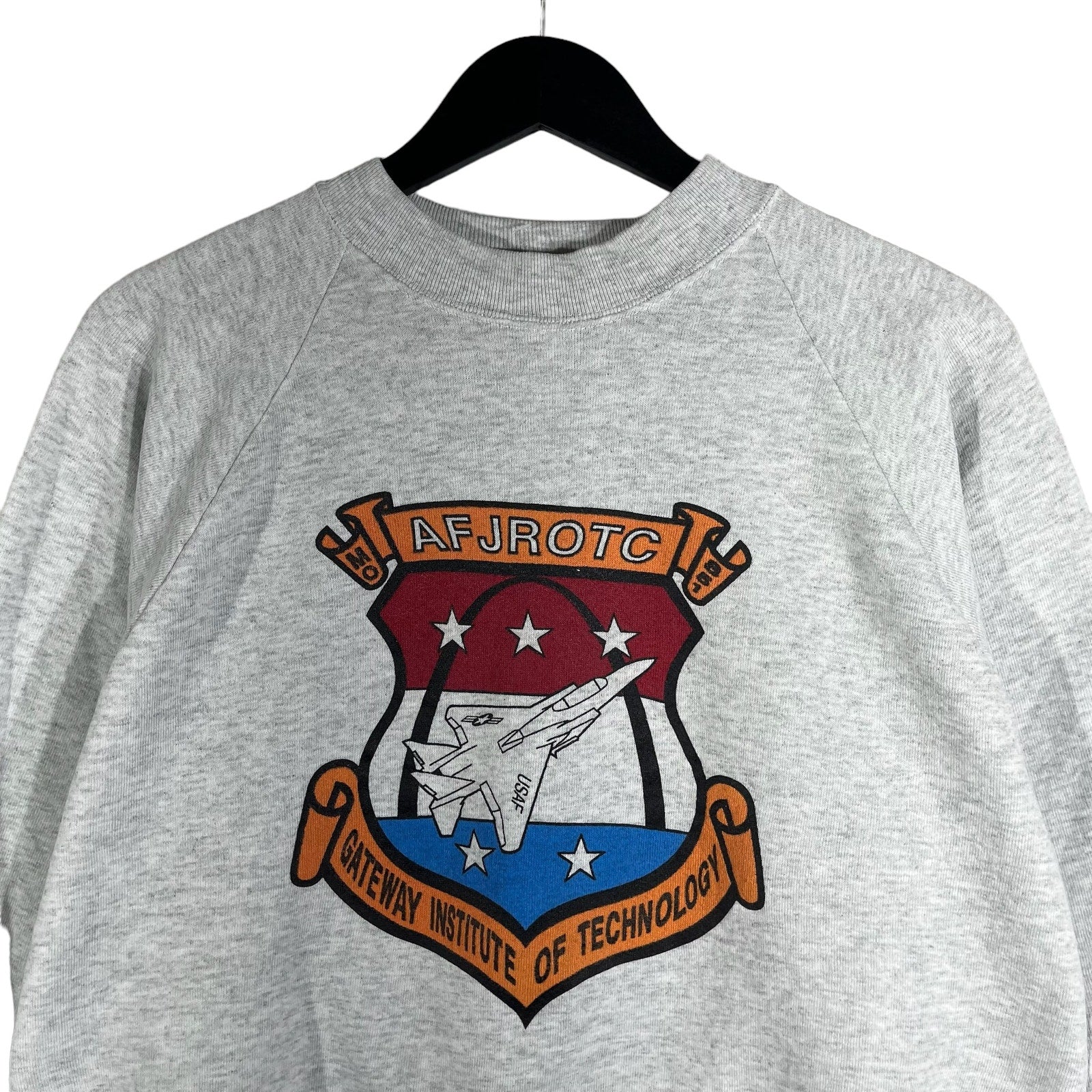Collection of Vintage Air Force Junior ROTC. Crewneck in a gallery layout