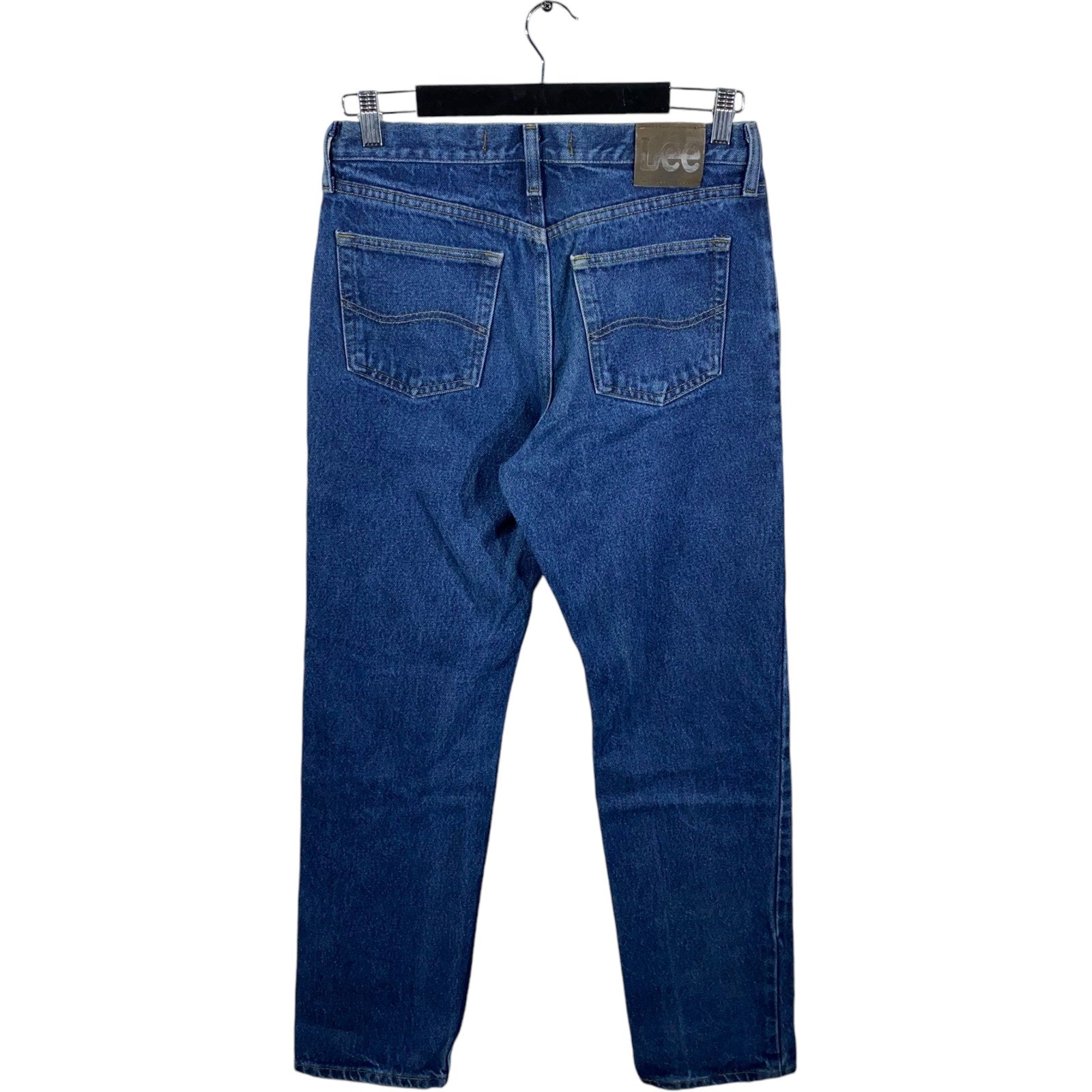 Collection of Lee Denim Straight Leg Jeans in a gallery layout