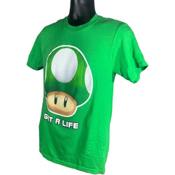 Collection of Mario Mushroom "Eat A Life" Tee in a gallery layout