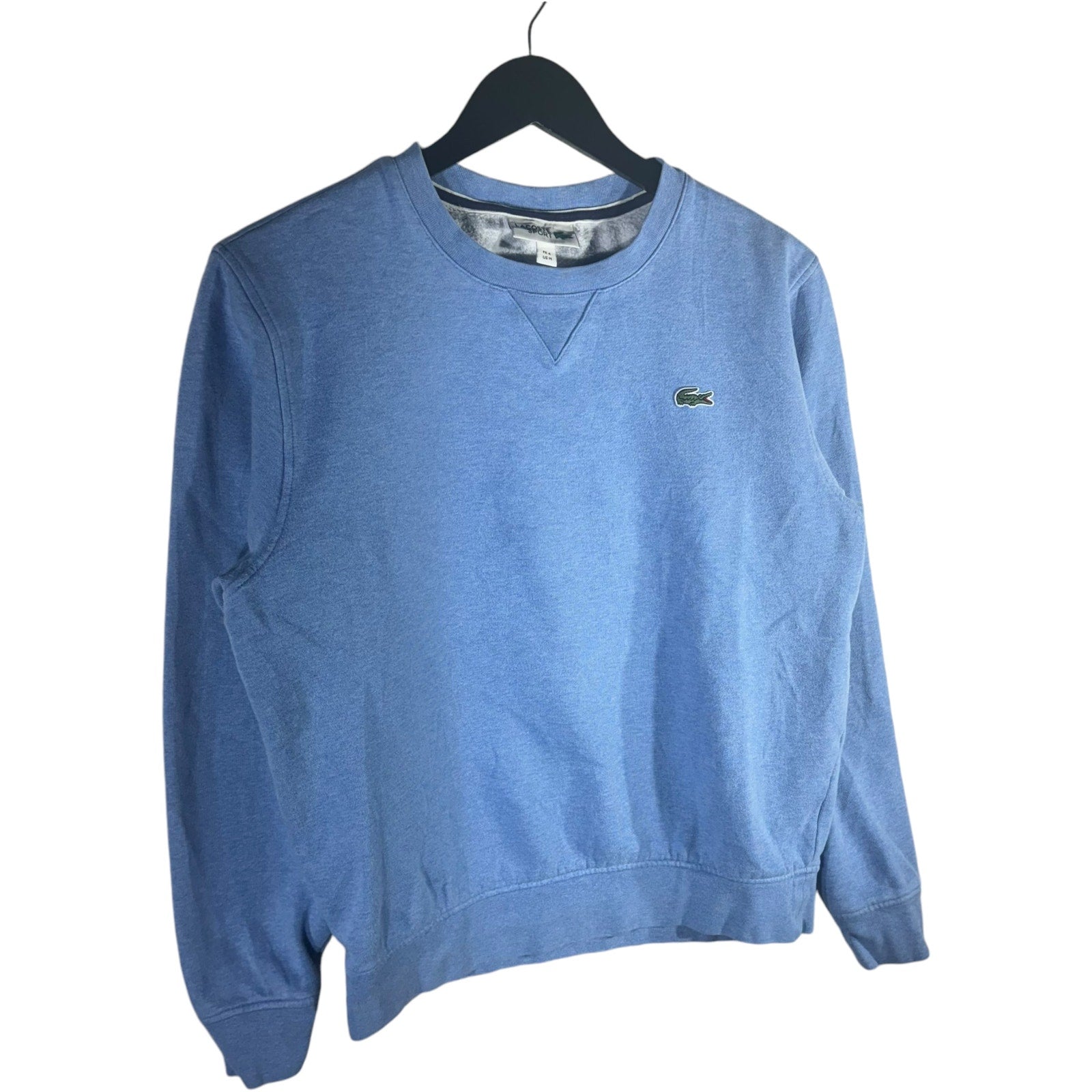 Collection of Lacoste Logo Crewneck in a gallery layout