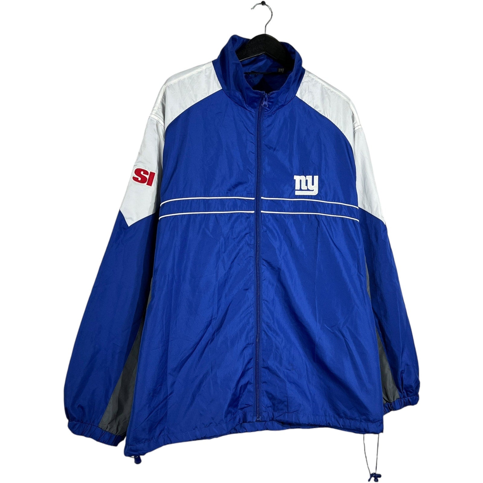 Collection of New York Giants NFL Full Zip Light Jacket in a gallery layout