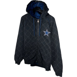 Collection of Dallas Cowboys NFL Pro Line Full Zip Hoodie in a gallery layout