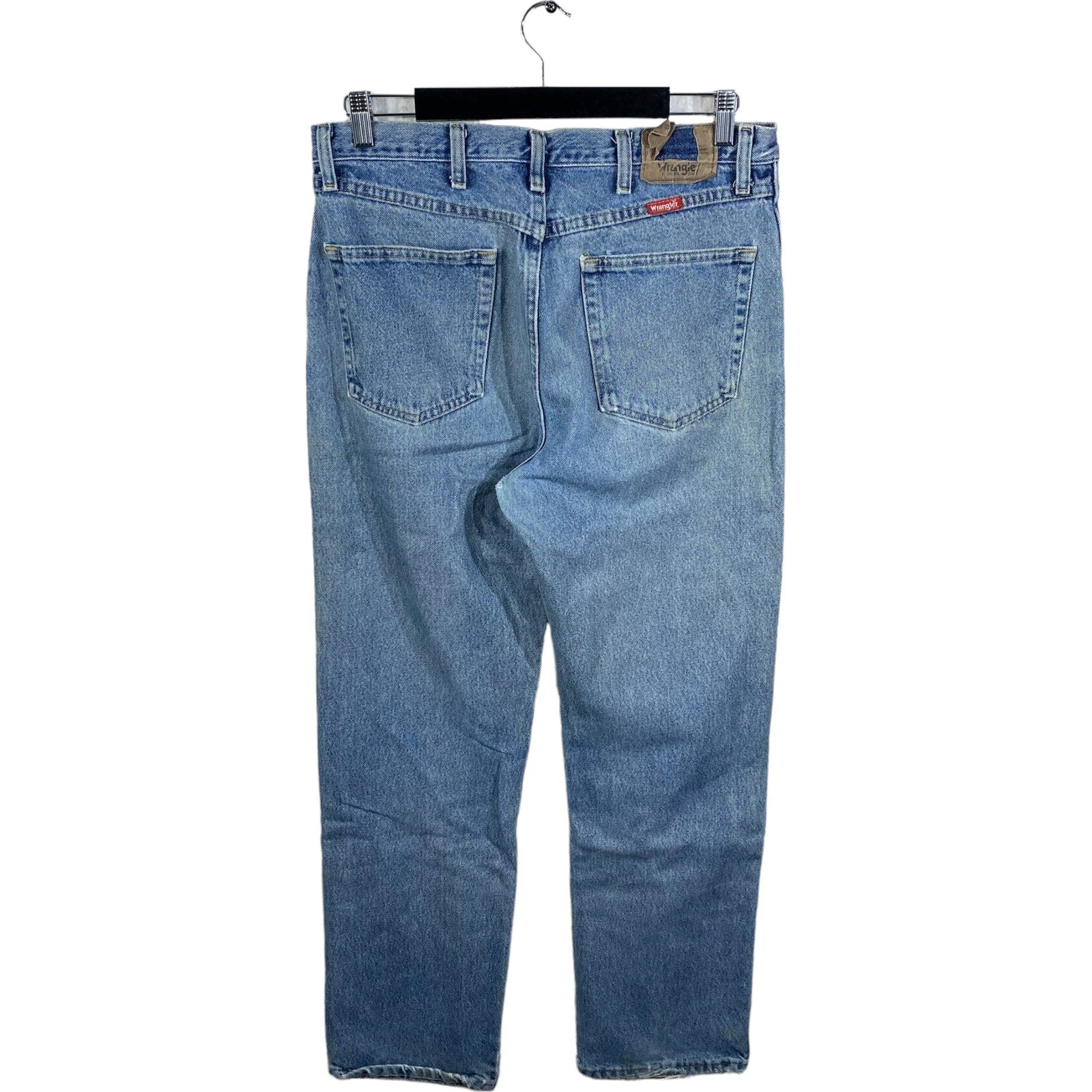 Collection of Wrangler Zip Fly Straight Leg Denim Pants in a gallery layout