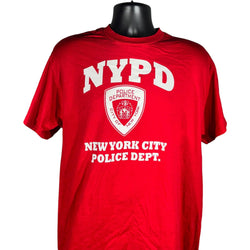 Collection of New York Police Department Crest Tee in a gallery layout