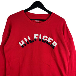 Collection of Tommy Hilfiger Spellout Crewneck in a gallery layout