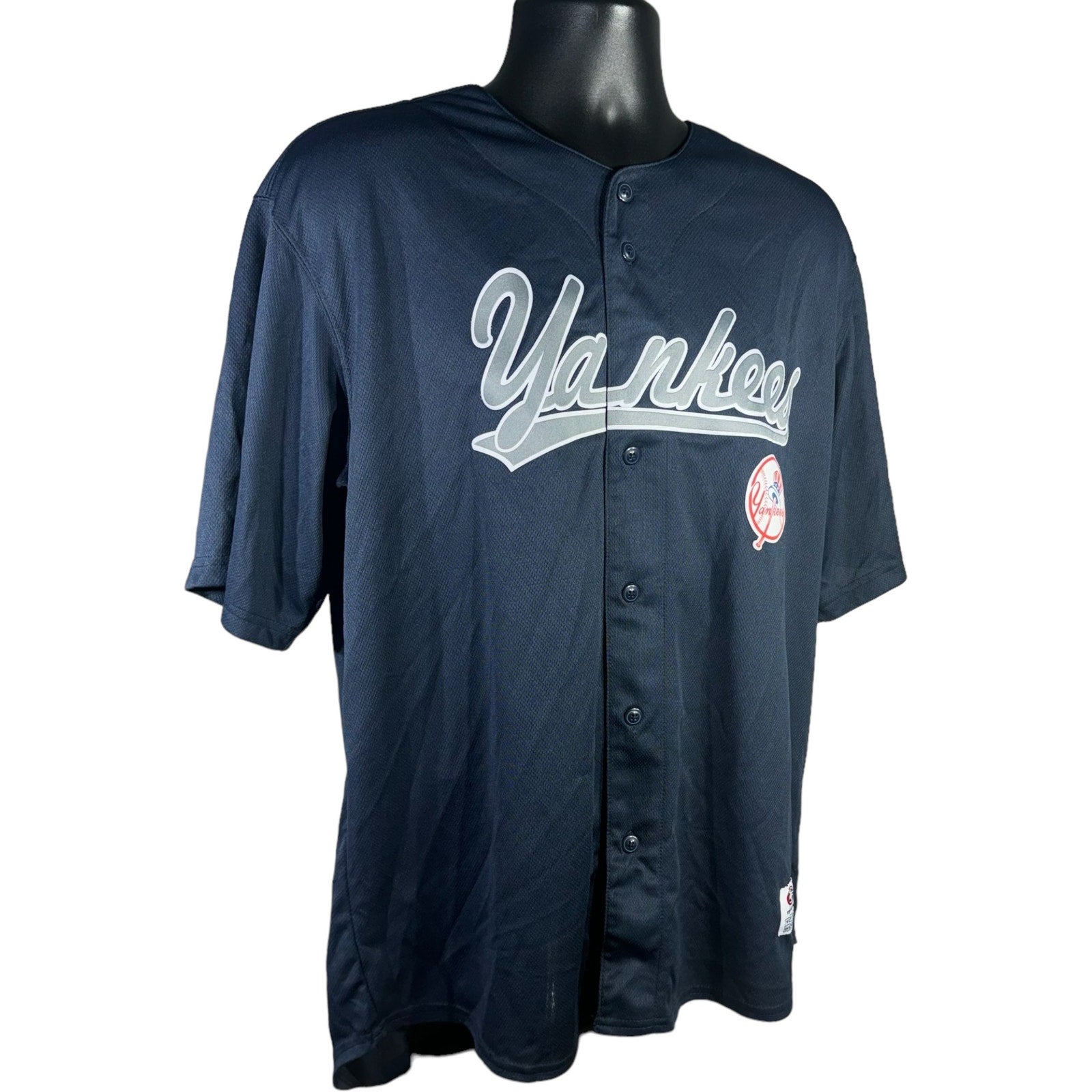 Collection of New York Yankees Spellout MLB Jersey in a gallery layout