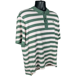 Collection of Lacoste Striped Women's Short Sleeve Polo in a gallery layout