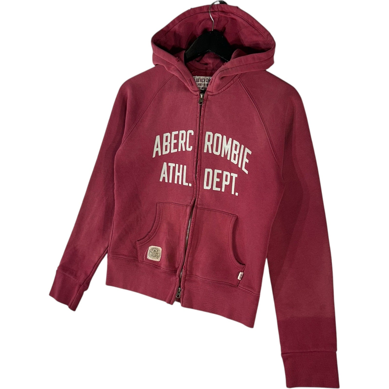 Collection of Women's Abercrombie And Fitch Full Zip Hoodie in a gallery layout