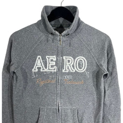 Collection of Aeropostale Women's Spellout Full Zip Light Jacket in a gallery layout