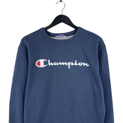 Collection of Champion Spellout Crewneck in a gallery layout