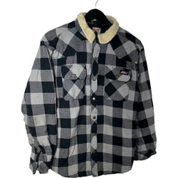 Collection of Dickies Sherpa Collar Plaid Flannel in a gallery layout