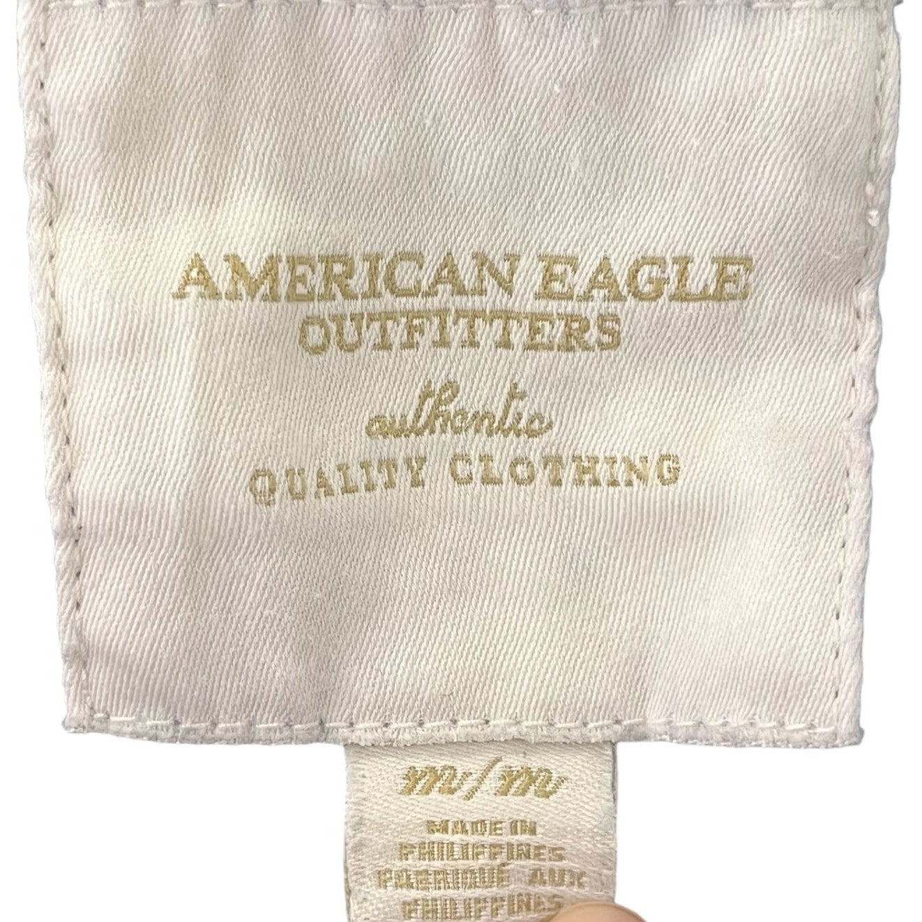 Collection of Women's American Eagle Outfitters V-Neck Sweater in a gallery layout