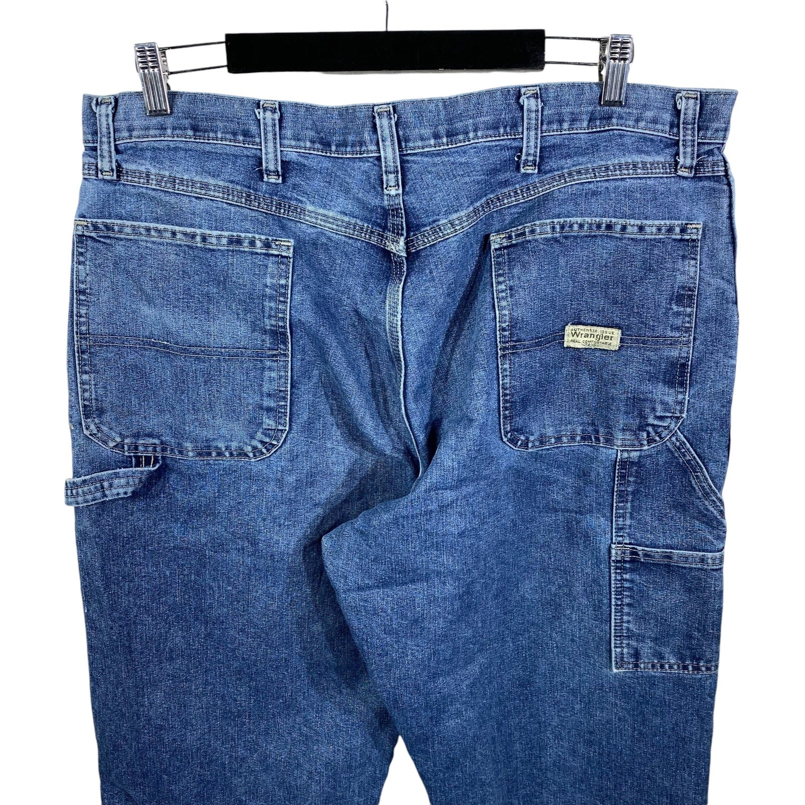 Collection of Wrangler Denim Straight Leg Jeans in a gallery layout