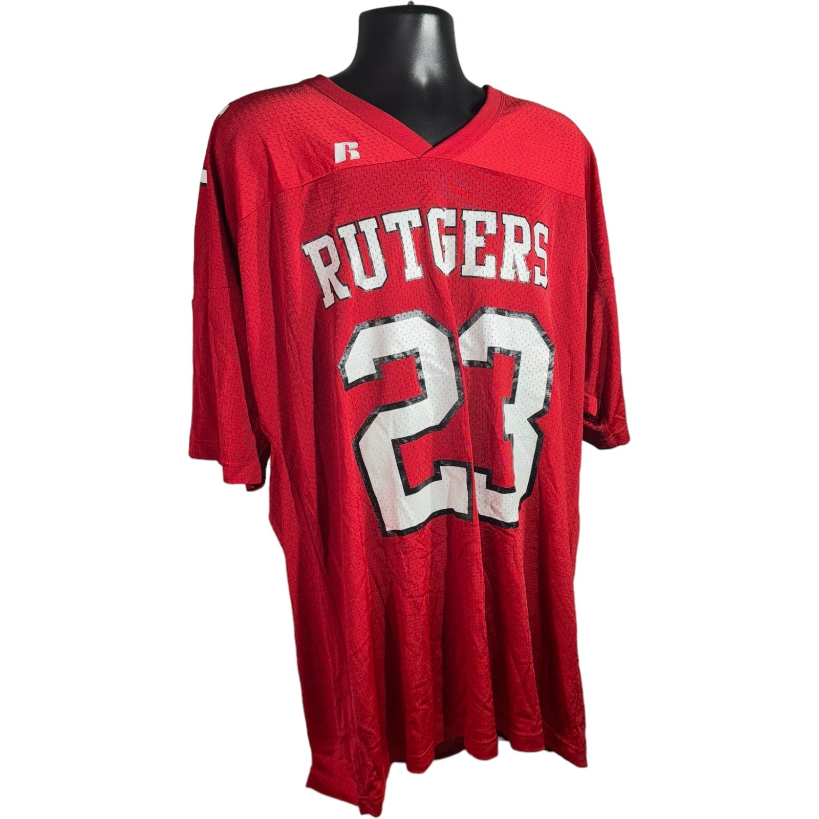 Collection of Russell Athletic Rutgers University #23 Football Jersey in a gallery layout