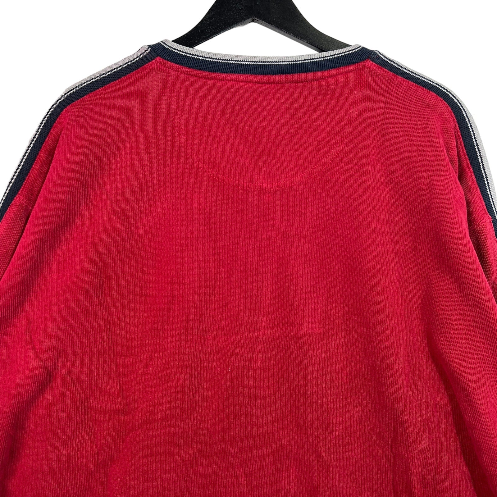 Collection of Abercrombie & Fitch V-Neck Sweater in a gallery layout