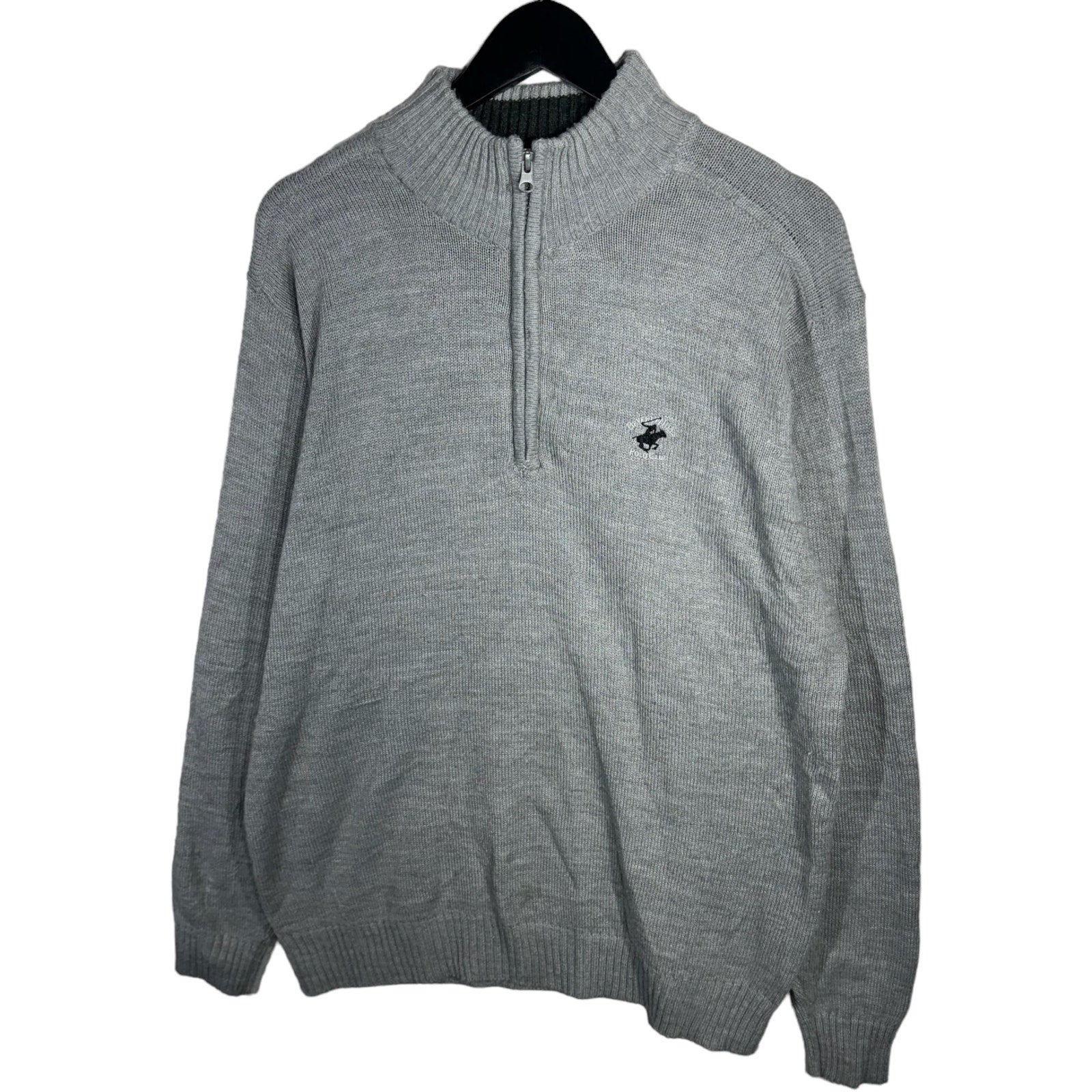 Collection of Beverly Hills Polo Club 1/4 Zip Sweatshirt in a gallery layout