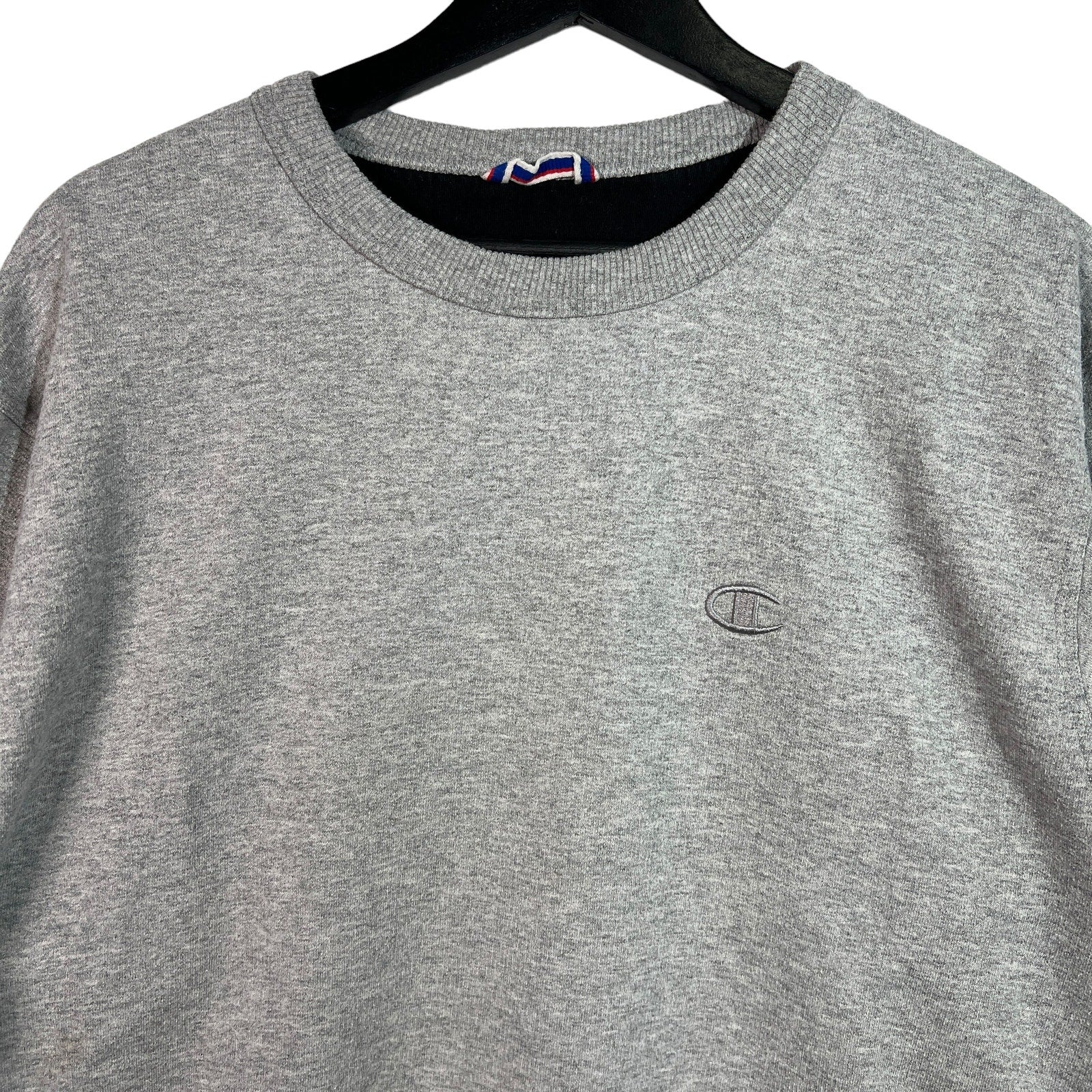 Collection of Champion Embroidered Logo Crewneck in a gallery layout