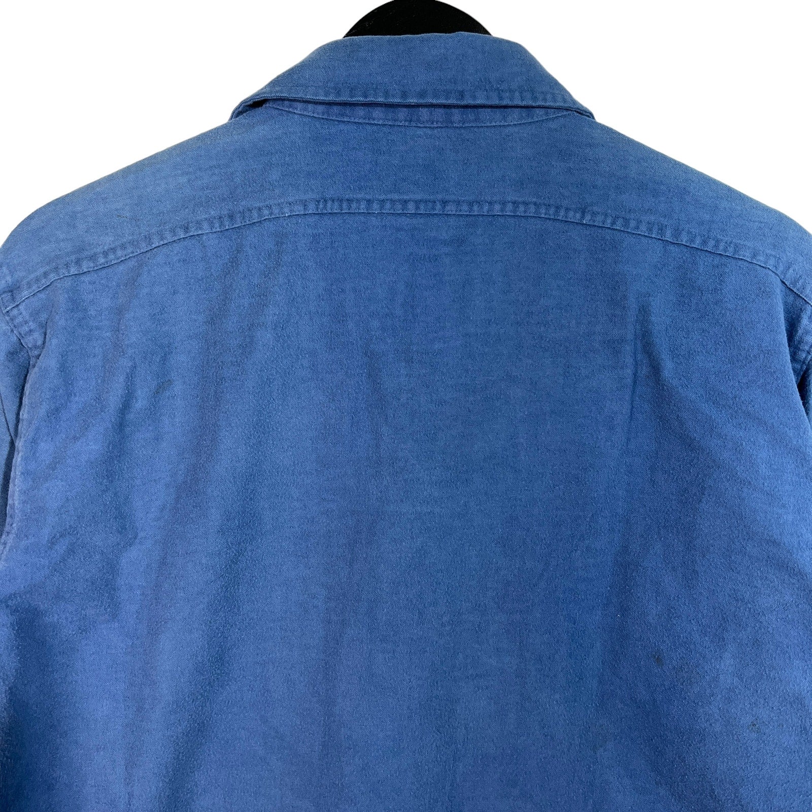 Collection of Vintage L.L. Bean Chamois Cotton Button Up Flannel in a gallery layout