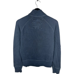 Collection of Abercrombie & Fitch Muscle Fit Full Zip Cotton Knit Jacket in a gallery layout