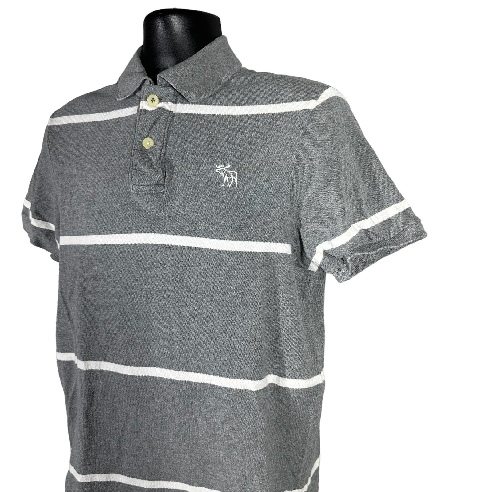 Collection of Abercrombie & Fitch Muscle Fit Polo in a gallery layout