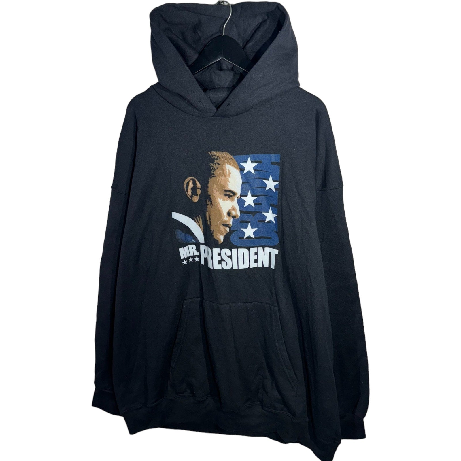 Collection of Obama Mr. President Hoodie in a gallery layout