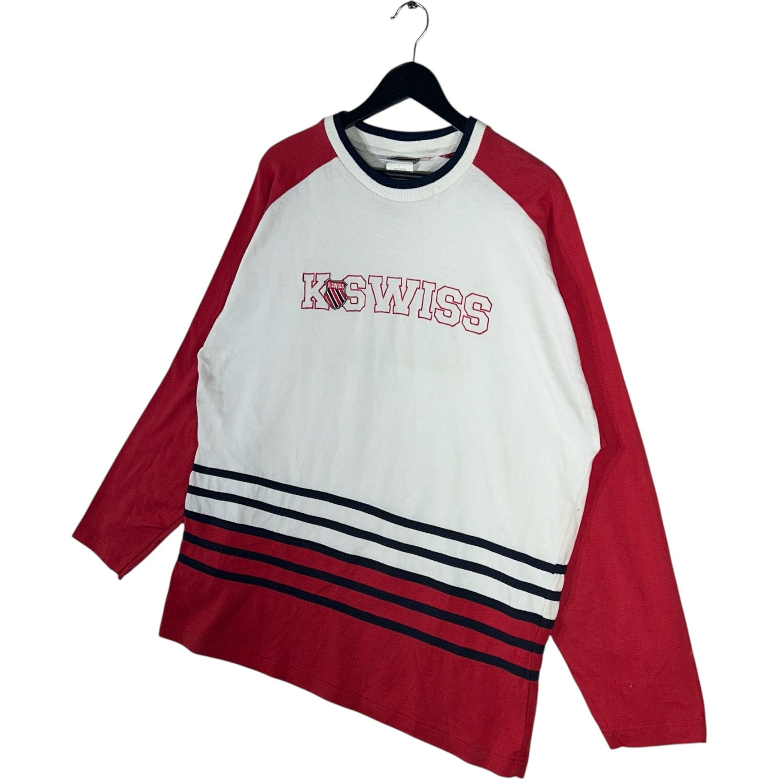 Collection of K-Swiss Striped Long Sleeve in a gallery layout