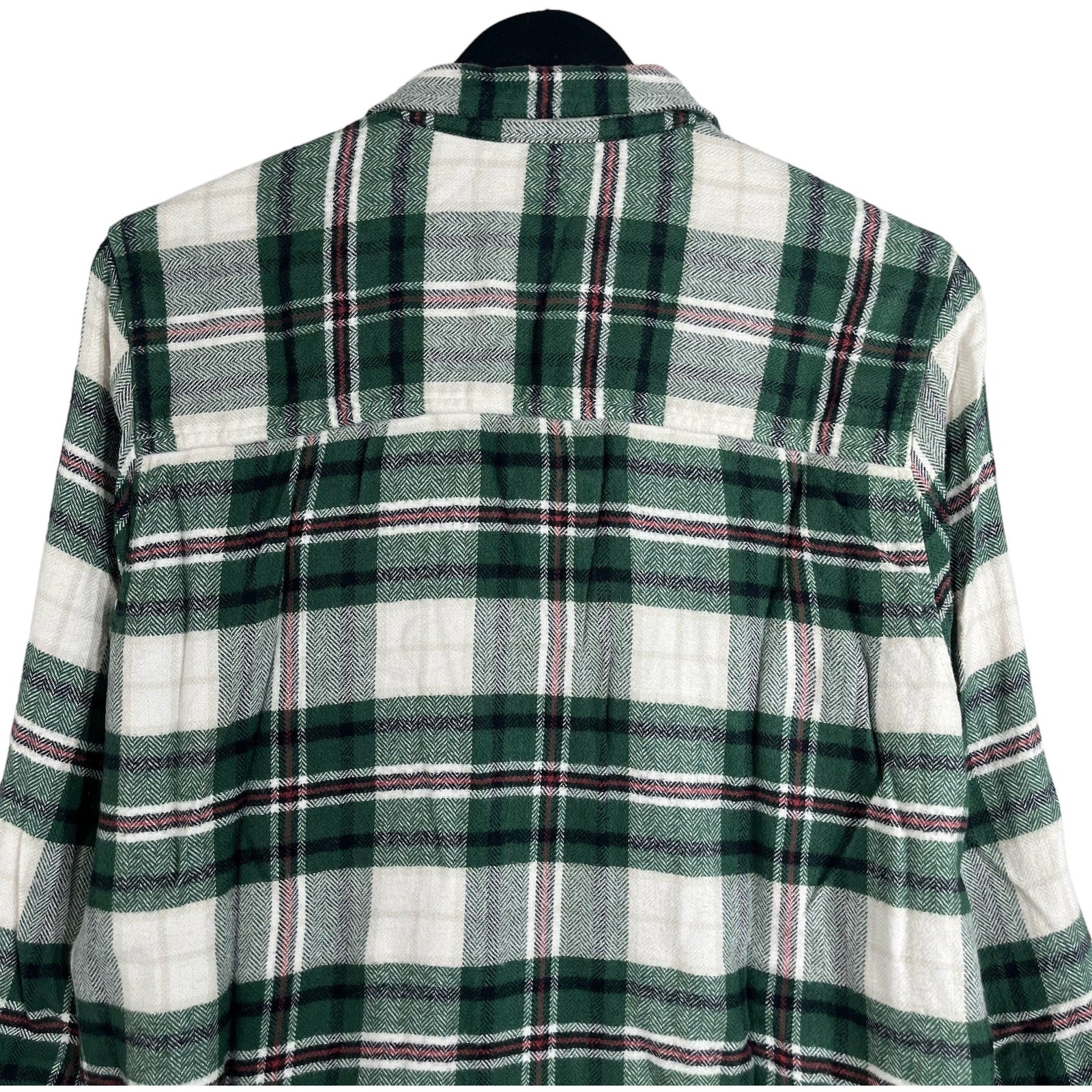 Collection of American Eagle Long Sleeve Flannel in a gallery layout