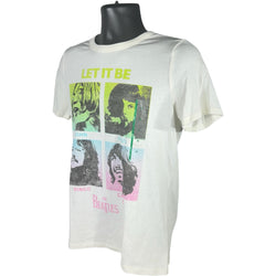 Collection of The Beatles John, Paul, Ringo, George "Let It Be" Band Tee in a gallery layout