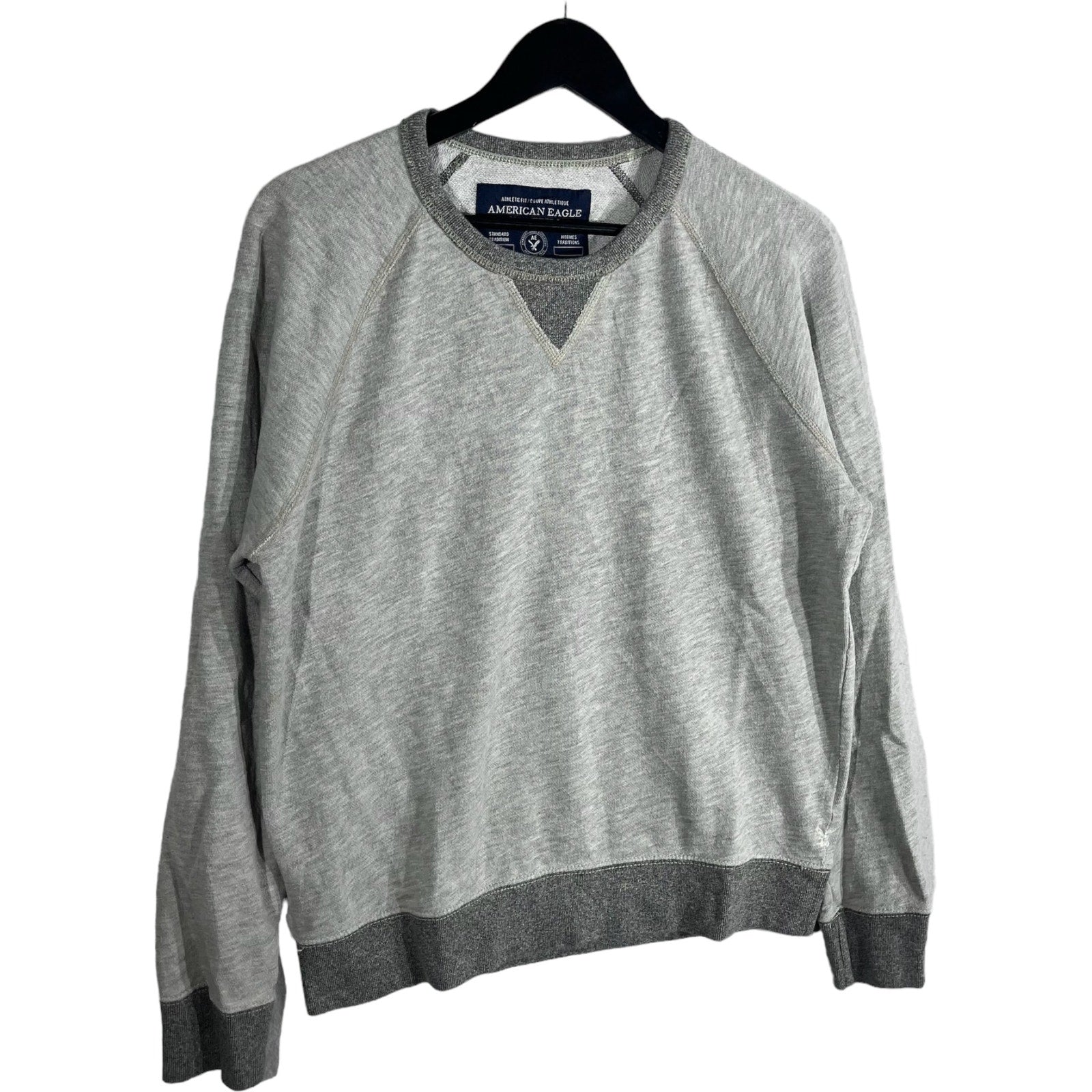 Collection of American Eagle Blank Crewneck in a gallery layout