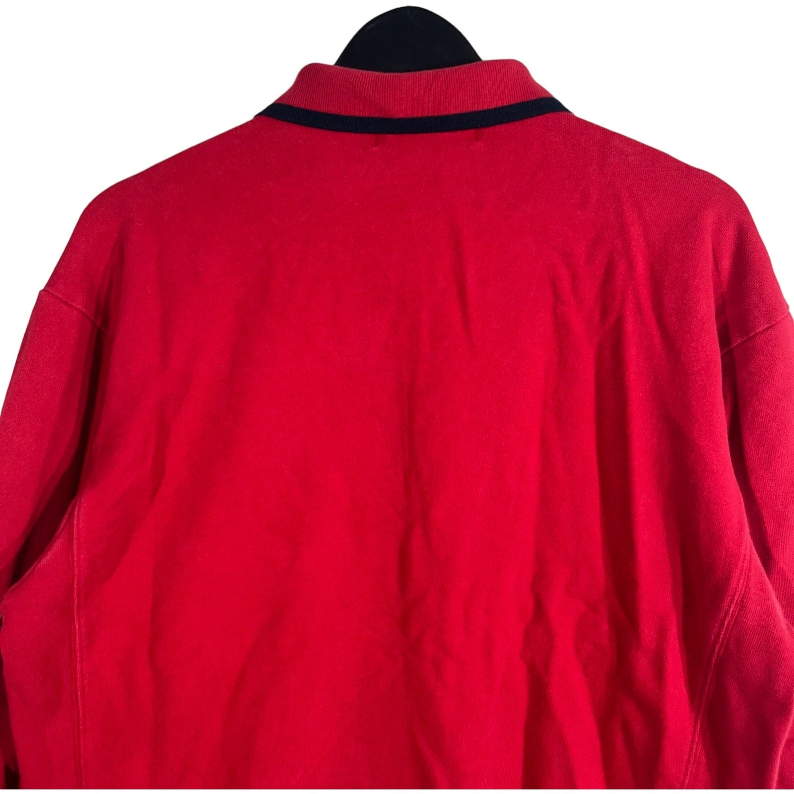 Collection of Banana Republic 1/4 Zip Collared Sweatshirt in a gallery layout