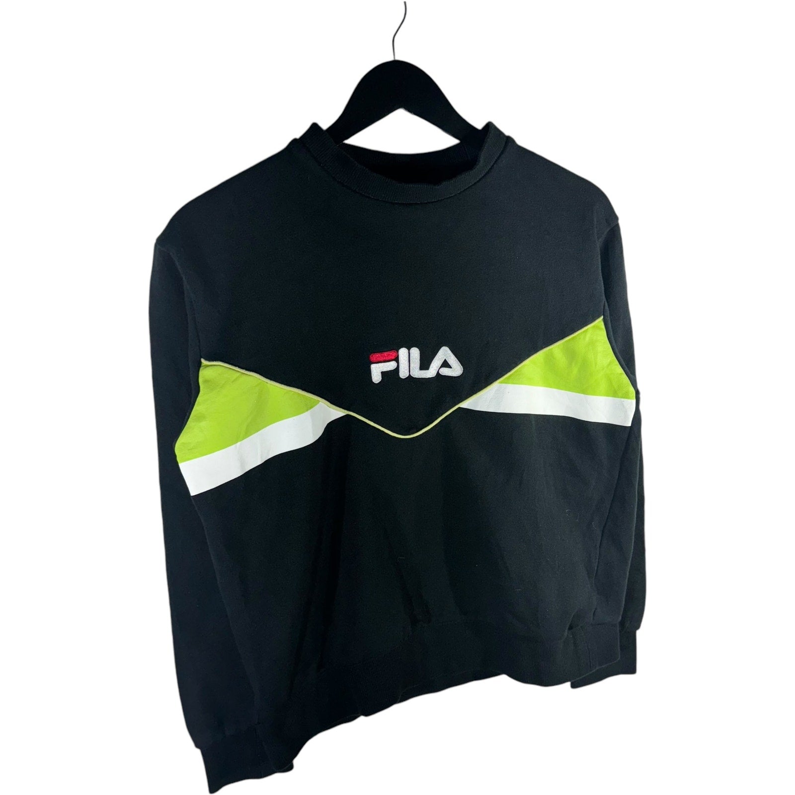 Collection of FILA Embroidered Center Logo Crewneck in a gallery layout