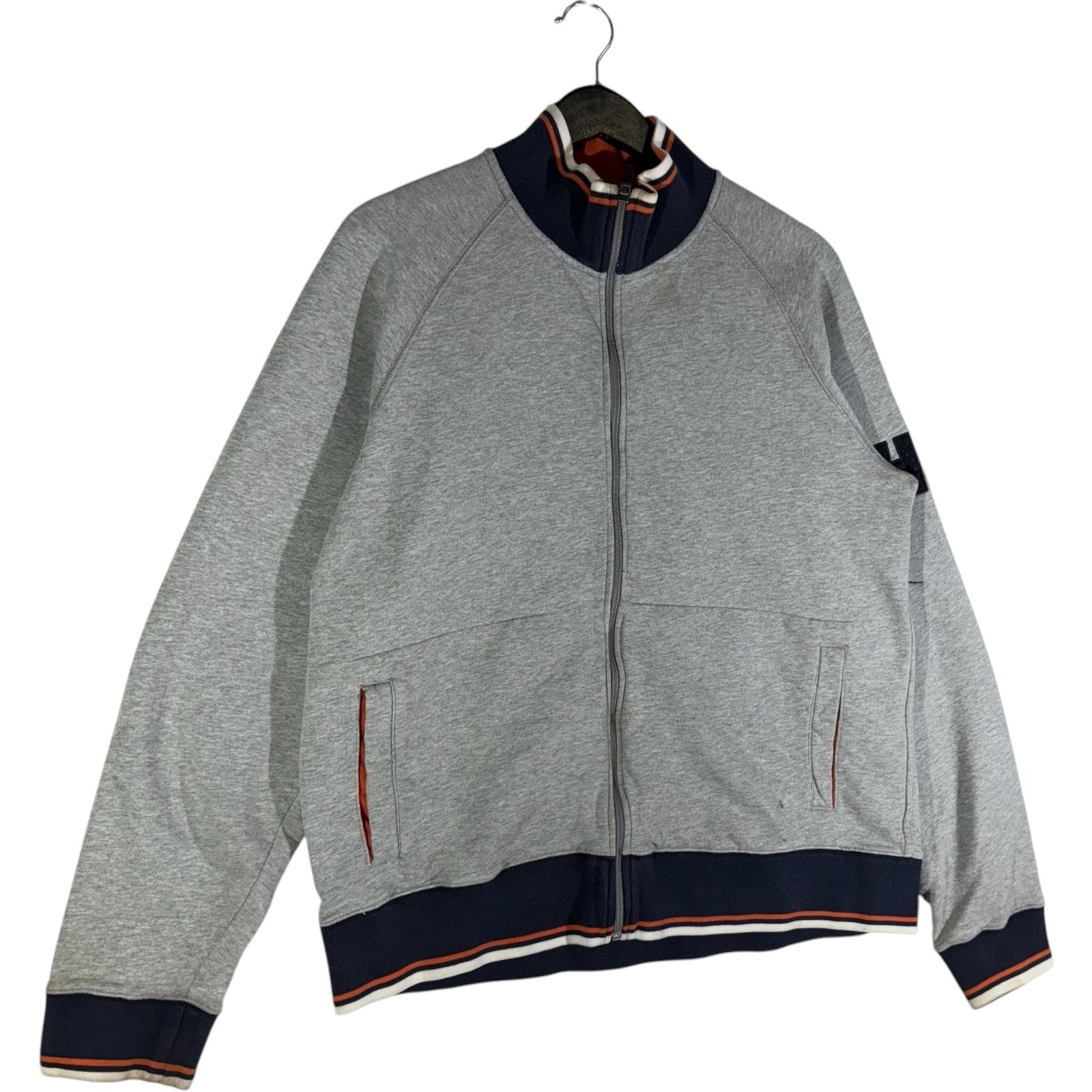 Collection of Tommy Hilfiger Arm Patch Full Zip Sweatshirt in a gallery layout