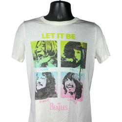 Collection of The Beatles John, Paul, Ringo, George "Let It Be" Band Tee in a gallery layout