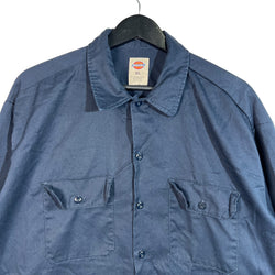 Collection of Dickies Button Up Long Sleeve Work Shirt in a gallery layout