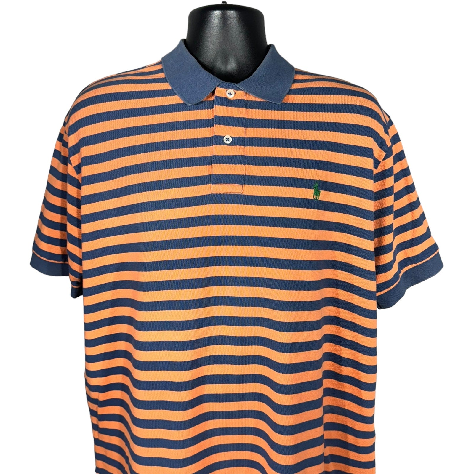 Collection of Polo Ralph Lauren Striped Short Sleeve Polo in a gallery layout