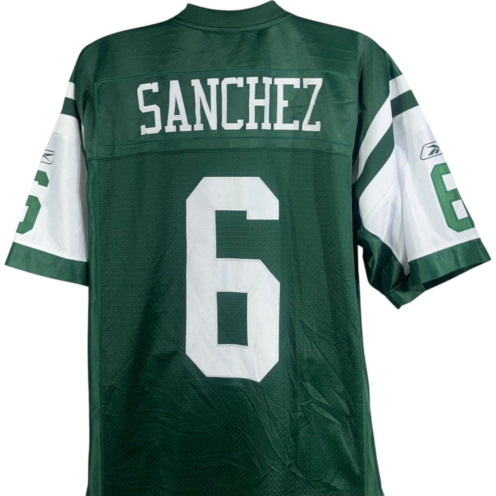 Collection of Reebok New York Jets #6 Mark Sanchez NFL Jersey in a gallery layout