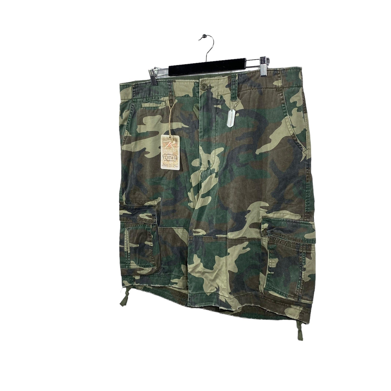 Collection of NWT Rothco Camouflage Cargo Shorts in a gallery layout