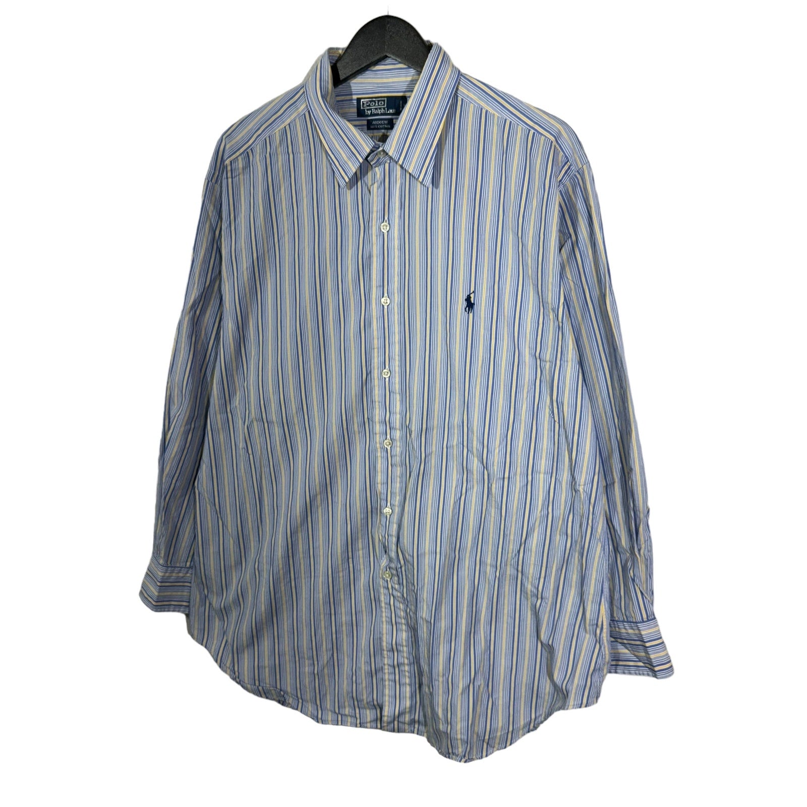 Collection of Polo Ralph Lauren Verticle Striped Andrew Dress Shirt in a gallery layout